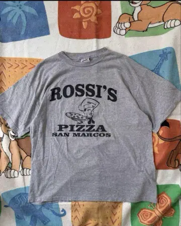 기업 로고 레터링 빈티지 티셔츠 XL 90s