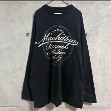 Maison Special 21AW STREET 자수 프라임 오버 롱 T