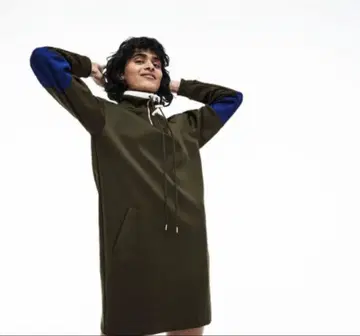 LACOSTE 라코스테 저지 원피스 리바이벌 하프 지퍼