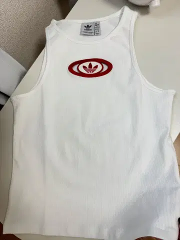 아디다스 탱크탑 여성용 화이트