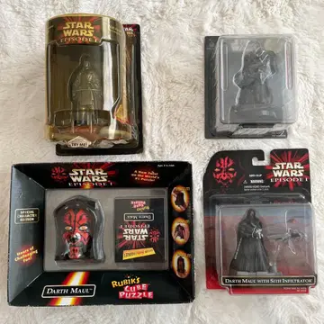 스타 워즈 STAR WARS 에피소드 1 피규어 굿즈 4개 세트