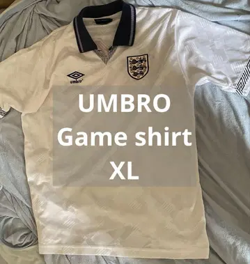 Umbro XL 게임 셔츠 화이트
