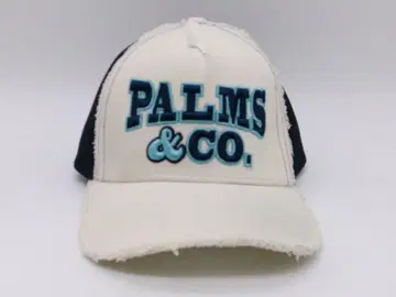 PALMS & CO. 트래커 캡 화이트/네이비