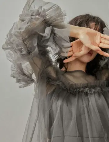 niana decorative tulle tops 데코레이티브 튤
