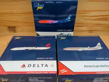 제미니 델타 미국 알래스카 737-800 737-900 1/400