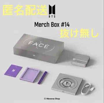 BTS Merch Box #14 JIMIN 지민 얼굴