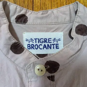 TIGRE BROCANTE 도트 무늬 셔츠