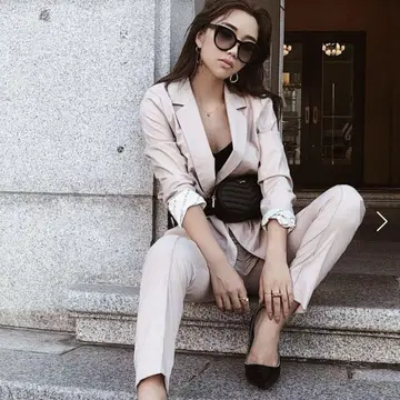 eimy istoire (에이미 이스트 월) 자켓 셋업 핑크