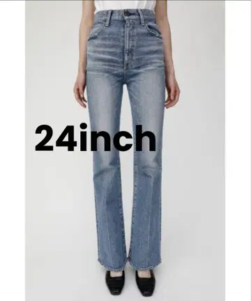 MOUSSY MVS FLARE 플레어 데님 24인치 블루