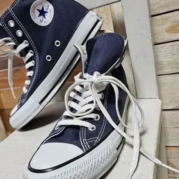 컨버스 올스타 스니커즈 하이컷 23cm 네이비