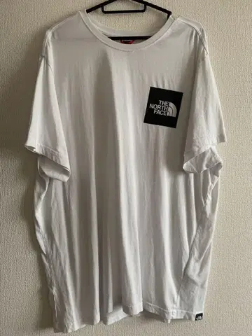 THE NORTH FACE 화이트 티셔츠 XL