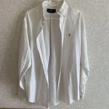 Ralph Lauren 여성용 긴팔 셔츠 10 사이즈 약 XL 사이즈
