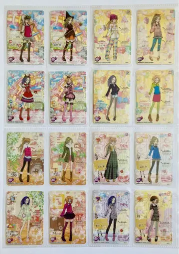 기가에테 스위트 카드 스위트 프리큐어 윈터 스테이지 전 16종 컴프