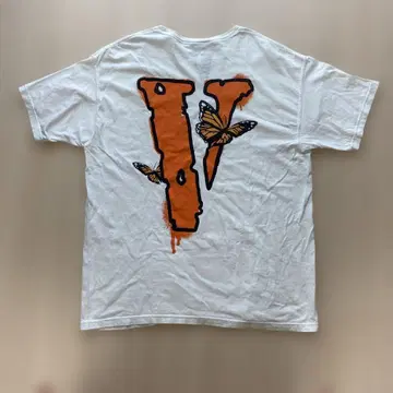 Juice Wrld Vlone 버터플라이 티 XL