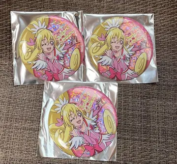 프리티 올스타즈 셀렉트 컬러 핑크 2 캔뱃지 큐어 하트