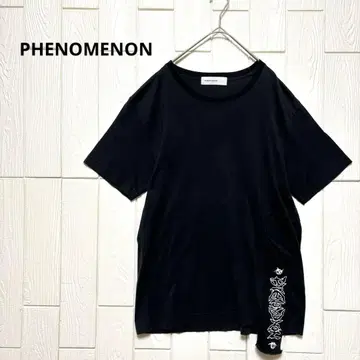 레어 PHENOMENON 페노메논 15FW 변형 티셔츠 M 블랙