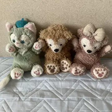 동물 캐릭터 봉제 인형 3종 세트