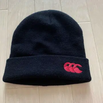 CANTERBURY 블랙 니트 모자 M
