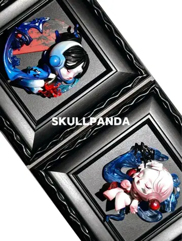 SKULLPANDA POP MART 피규어 2종 세트