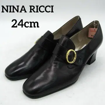 NINA RICCI 니나리치 로퍼 펌프스 블랙 블랙 37 사이즈