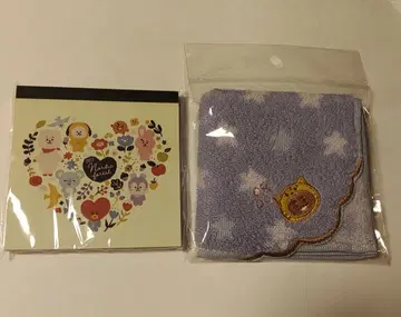 BTS NORDIC FOREST 메모 패드 메모 미니 타월 SHOOKY