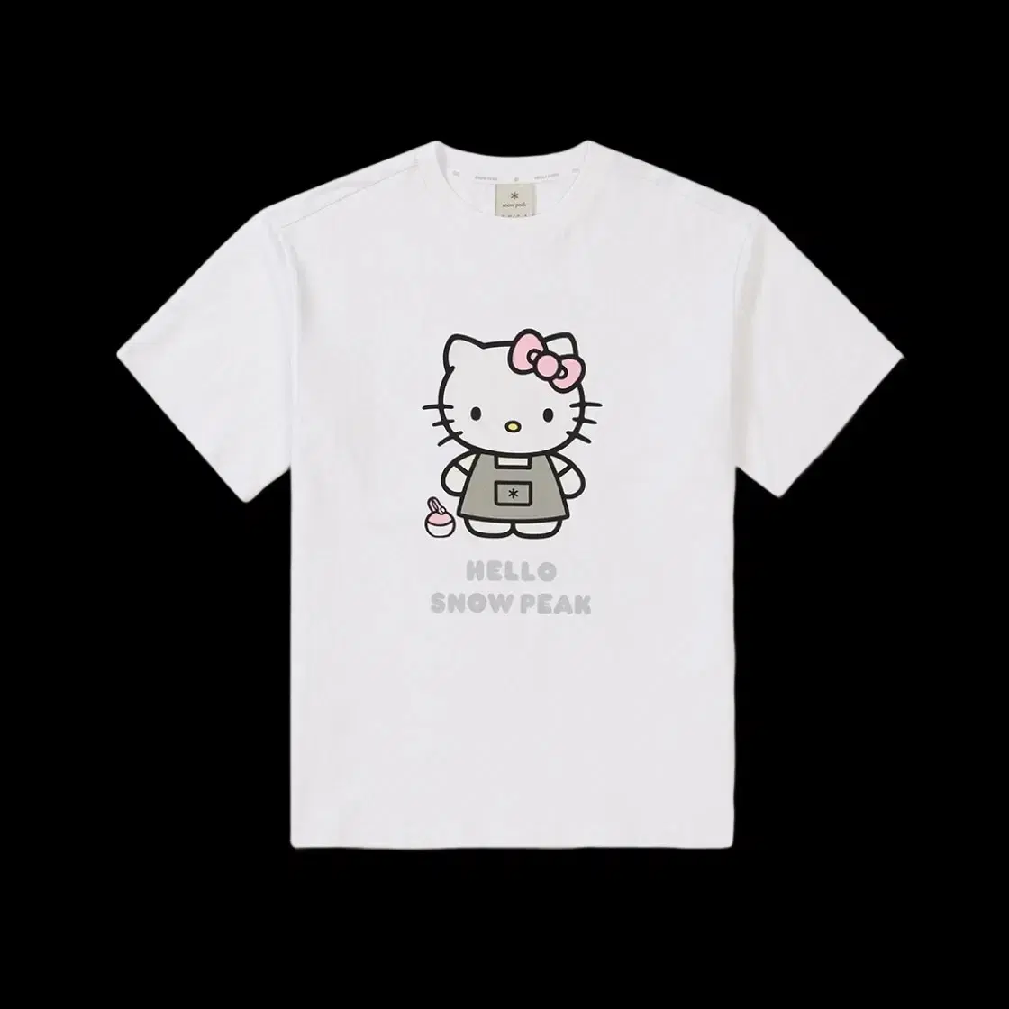 HELLO SNOW PEAK Hello Kitty Tシャツ ブラック Hello Kitty Collab Haul : r/snowpeak