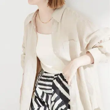 b.c stock 린넨 셔츠