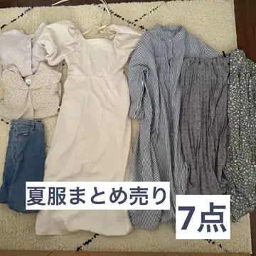 여름옷 묶음 판매 7점