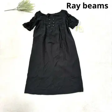 미사용 택 포함 Ray beams 원피스 블랙 약 S 사이즈 발표회 포멀