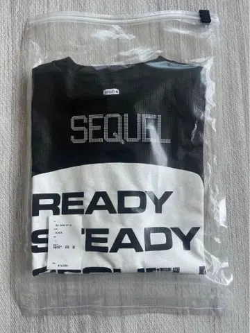 새상품 정가 14300엔 SEQUEL 티셔츠 SIZE L