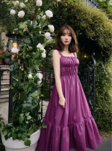 새상품 herlipto Double Bow Summer Long d