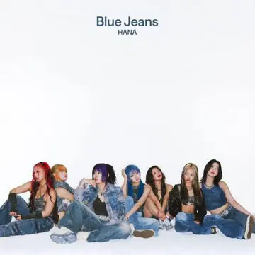 HANA Blue Jeans 초회 한정판 일반 버전 CD 하나