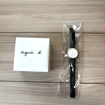 agnes b. 애니에스 베이 애니베이 시계 네이비 컬러