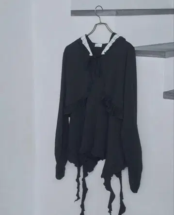 lovilyn UV 차단 후드티 블랙