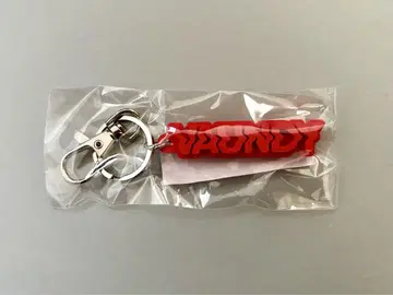 Vaundy 로고 러버 키체인 키링 빨간색 바운디