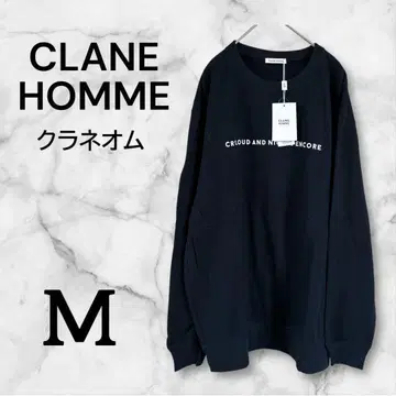 CLANE HOMME 클라네옴 긴팔 맨투맨 트레이닝복 블랙 M