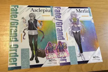 FGO 마츠키요 코코카라 콜라보 클리어 파일 스티커 세트