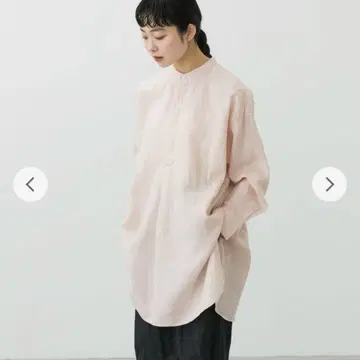 카구레 린넨 셔츠 튜닉