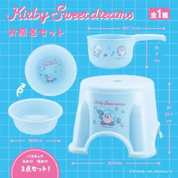 별의 커비 목욕탕 3개 세트 캐릭터 굿즈