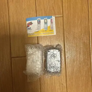 추억의 피처폰 마스코트 화이트 블랙 2개 세트