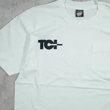 90년대 USA제 기업 티셔츠 TCI 포켓 티셔츠 원 포인트 건설 회사