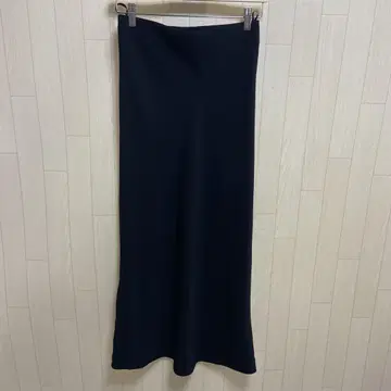 COUDRE 롱 스커트 블랙 검정