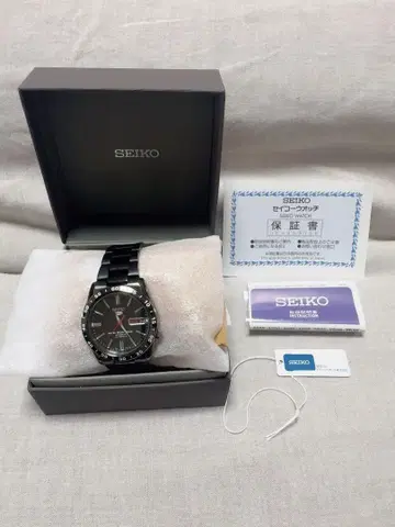 세이코 워치 블랙