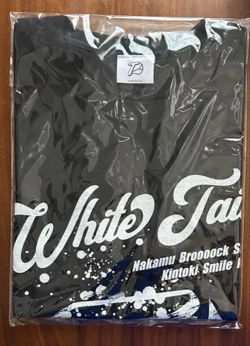 White tails 와이텔즈 로고 디자인 티셔츠