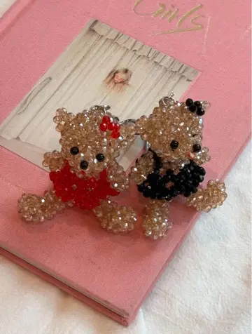 미개봉 새상품) 앨리슨 브라운 BEADS GIRL BEAR STRAP