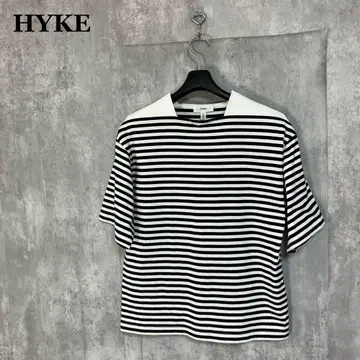 HYKE 보더 티셔츠 2