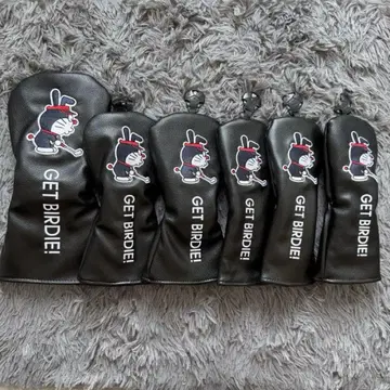 미사용 새상품 6종 세트 도라에몽 골프 클럽 헤드 커버