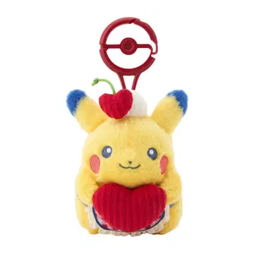 포켓몬 센터 한정판 PIKACHU DINER 피카츄 마스코트 하트