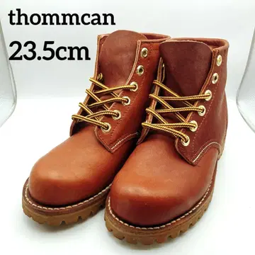 톰 맥캔 부츠 데크 슈즈 23.5cm 브라운 카멜 가죽 신발