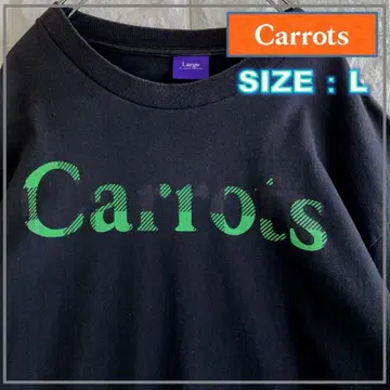 Carrots 캐롯츠 티셔츠 빅 사이즈 L 사이즈 블랙 4184